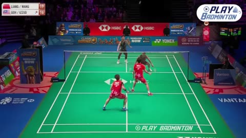 Liand wei keng / Wang chand from China 🆚 Goh sze fei/ Nur Izzuddin from Malaysia