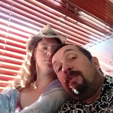 Me and the girl in the hat