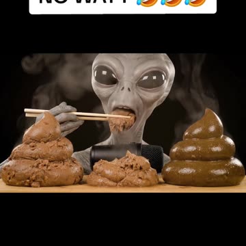 Humans Lie To Aliens About Food... #food #ai #alien #funny #viral #shorts #fyp #reel