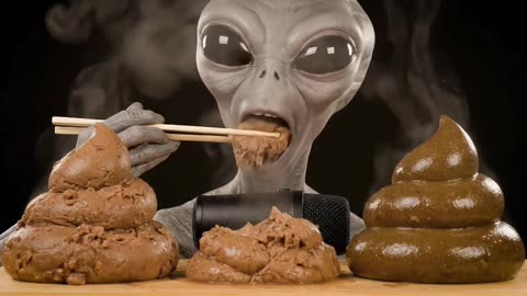 Humans Lie To Aliens About Food... #food #ai #alien #funny #viral #shorts #fyp #reel