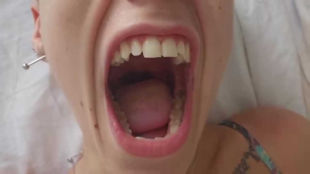 Giantess woman vore pov