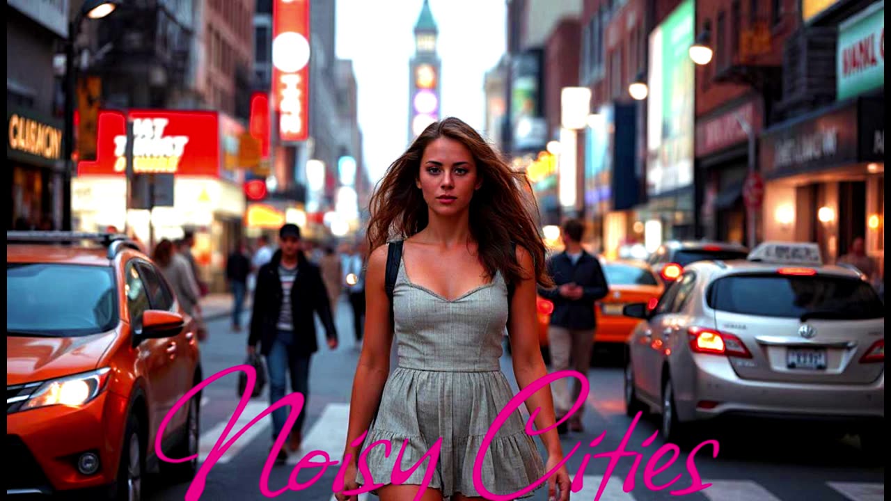 Electronic Music . Song Noisy Cities .