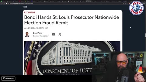 AG Bondi Names Special Prosecutor to Conduct Election Fraud Probes Nationwide, Pairs w/ ODNI Inquiry