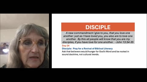 Day 24 Disciple: Pray for a Revival of Biblical Literacy