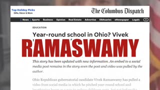 Fact Check: Real Video Of Vivek Ramaswamy Advocating Year-Round School