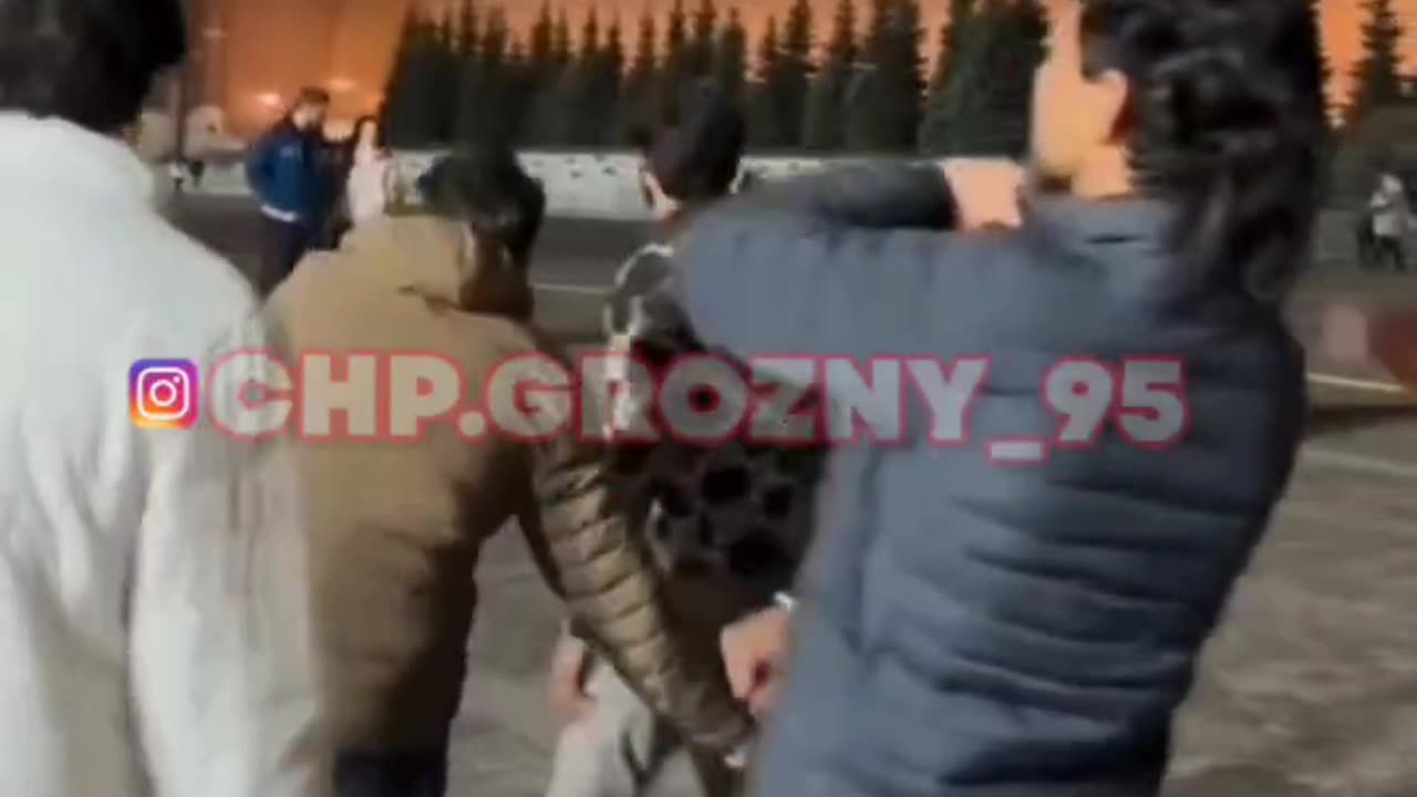 Indian Migrants Partying It Up in Red Square