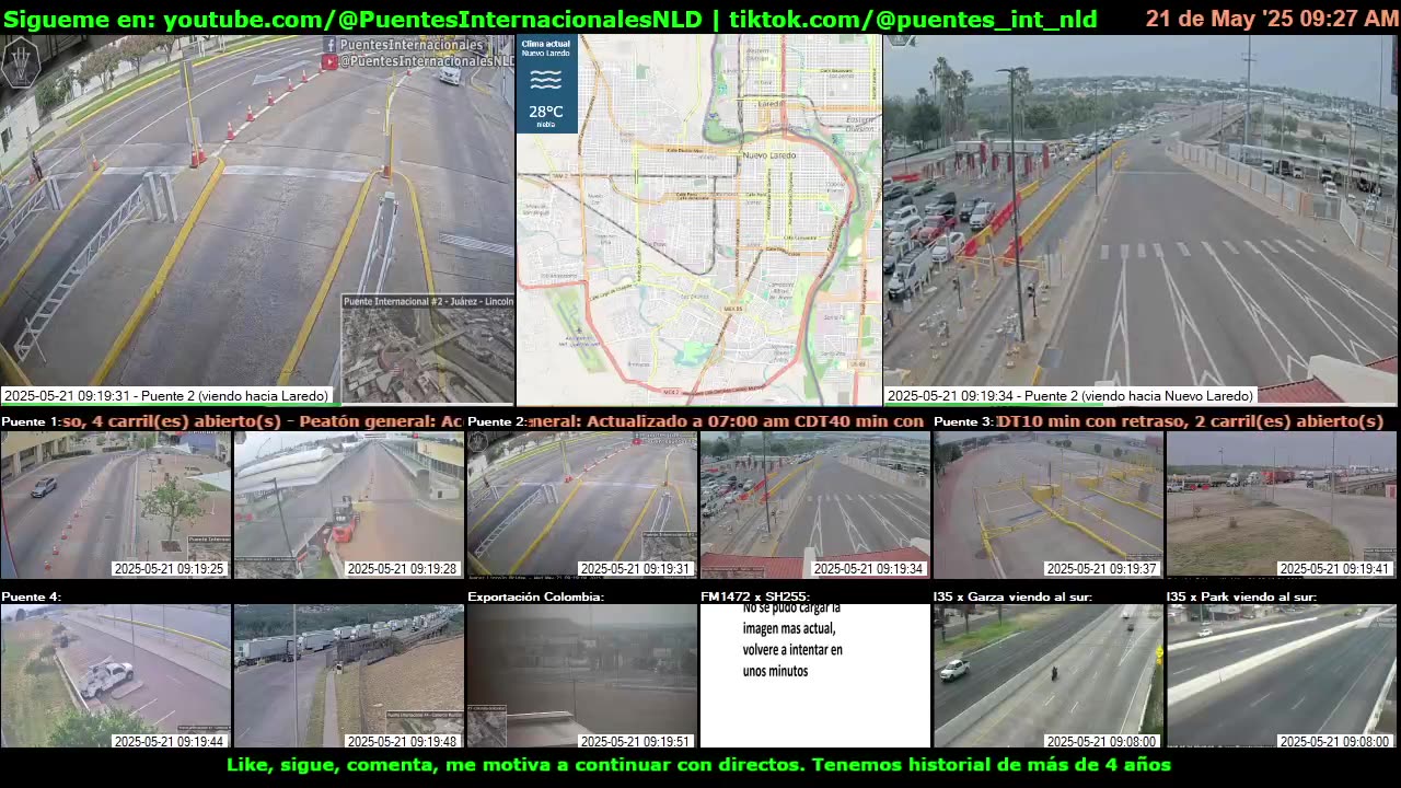 Puentes Internacionales NLD (Youtube / TikTok)