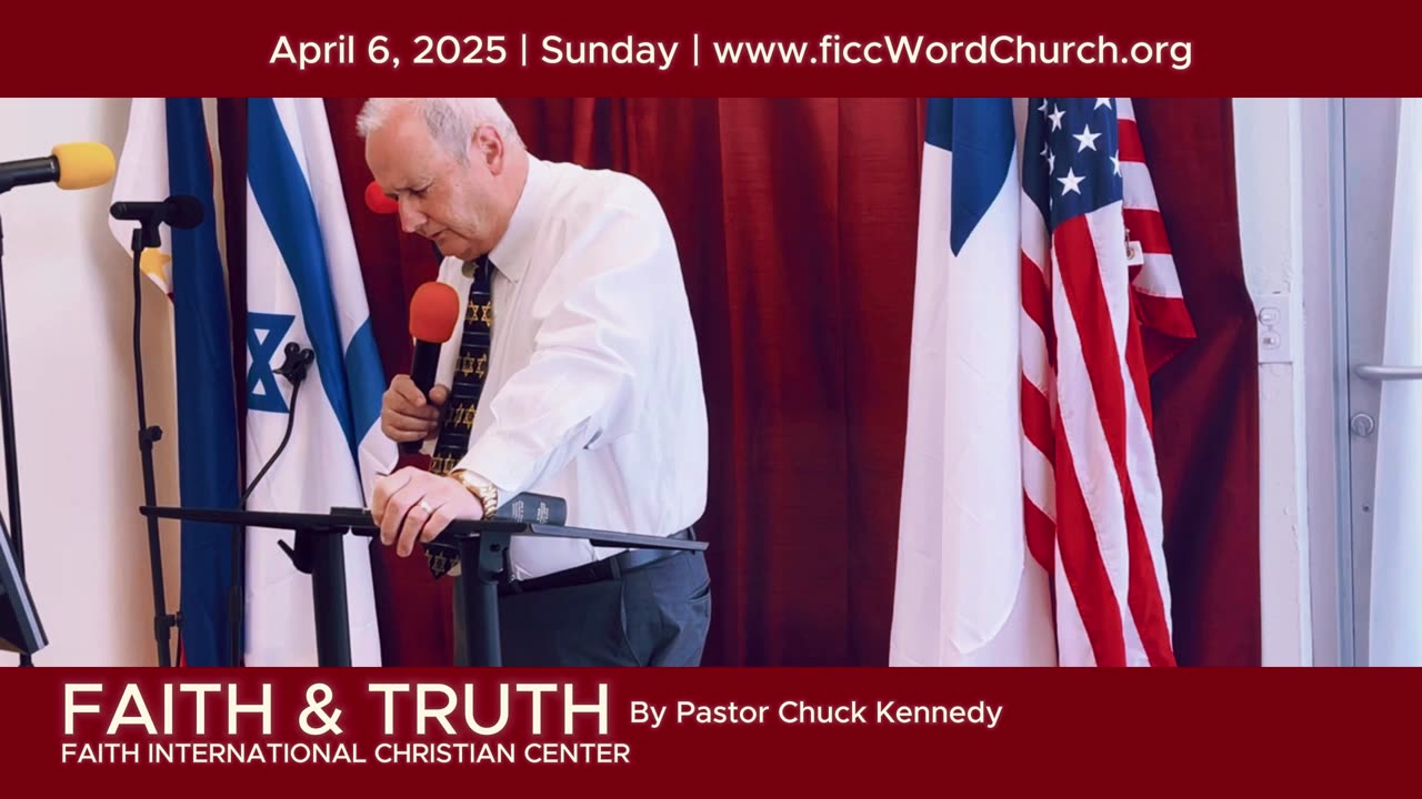 April 6, 2025 Sunday Message: Faith and Fruit - Mark 4:20 By Pastor Chuck Kennedy