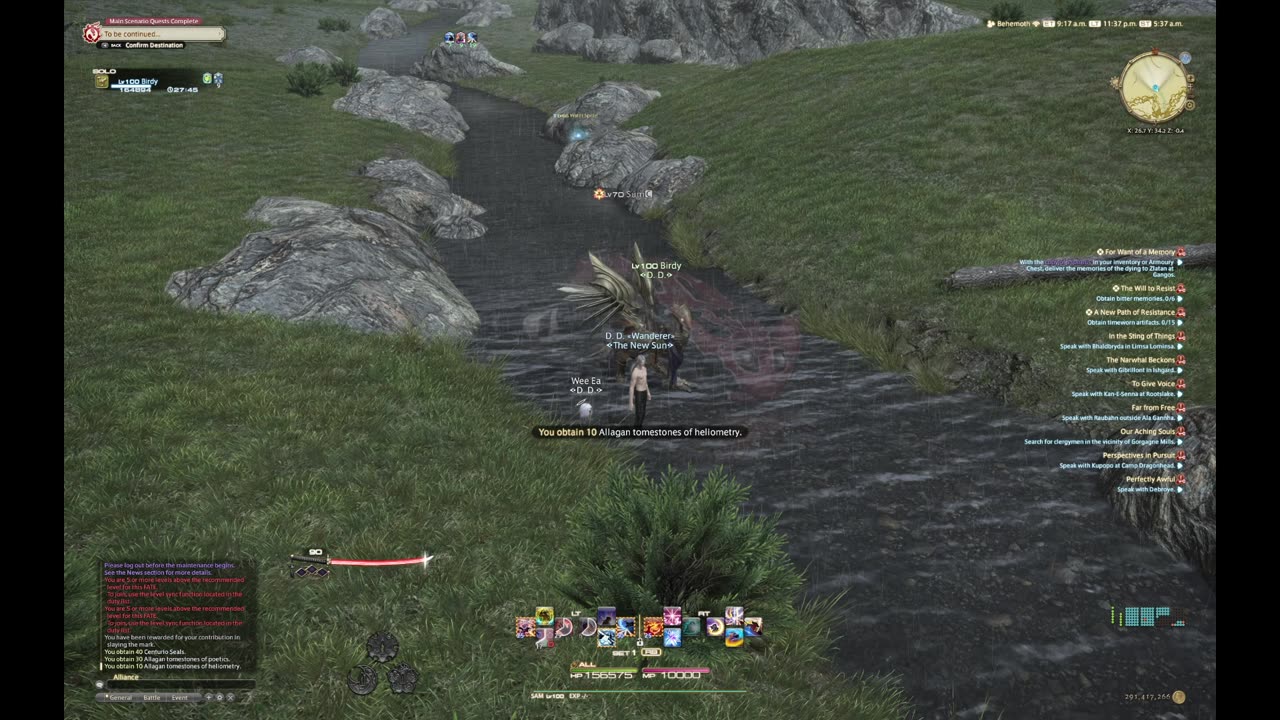 Final Fantasy 14 A rank Sum- Solo SAM