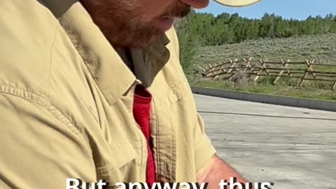 Tim just fired his 123-year-old Winchester for the first time in more than a decade!