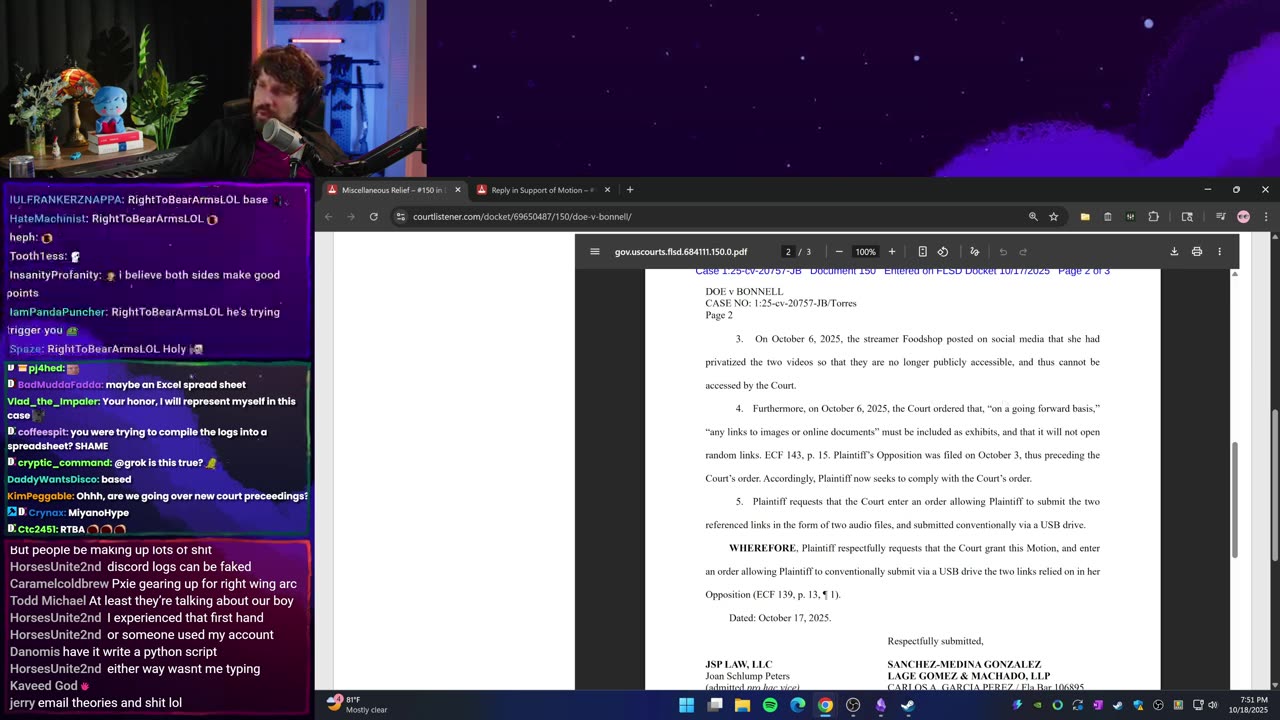 [Mirror] Destiny YouTube Stream