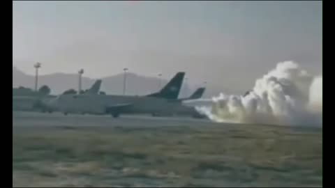 Chemtrail FAIL on the Runway