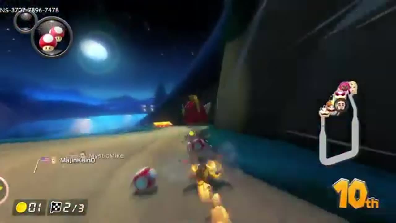 5_9_24 Edition of Mario Kart 8 Deluxe. Racing with @TheGreatGQ