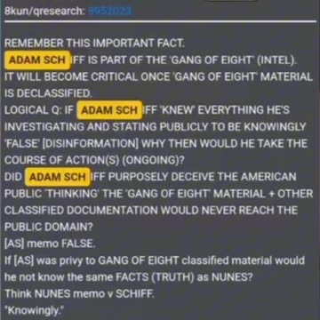 Q Post Repost: 3993-04/28/2020 Adam Shifty Shift
