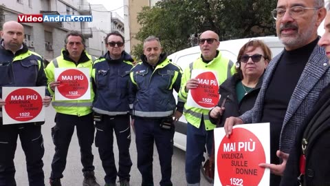 25 novembre: Andria Multiservice in prima fila per fermare la violenza sulle donne