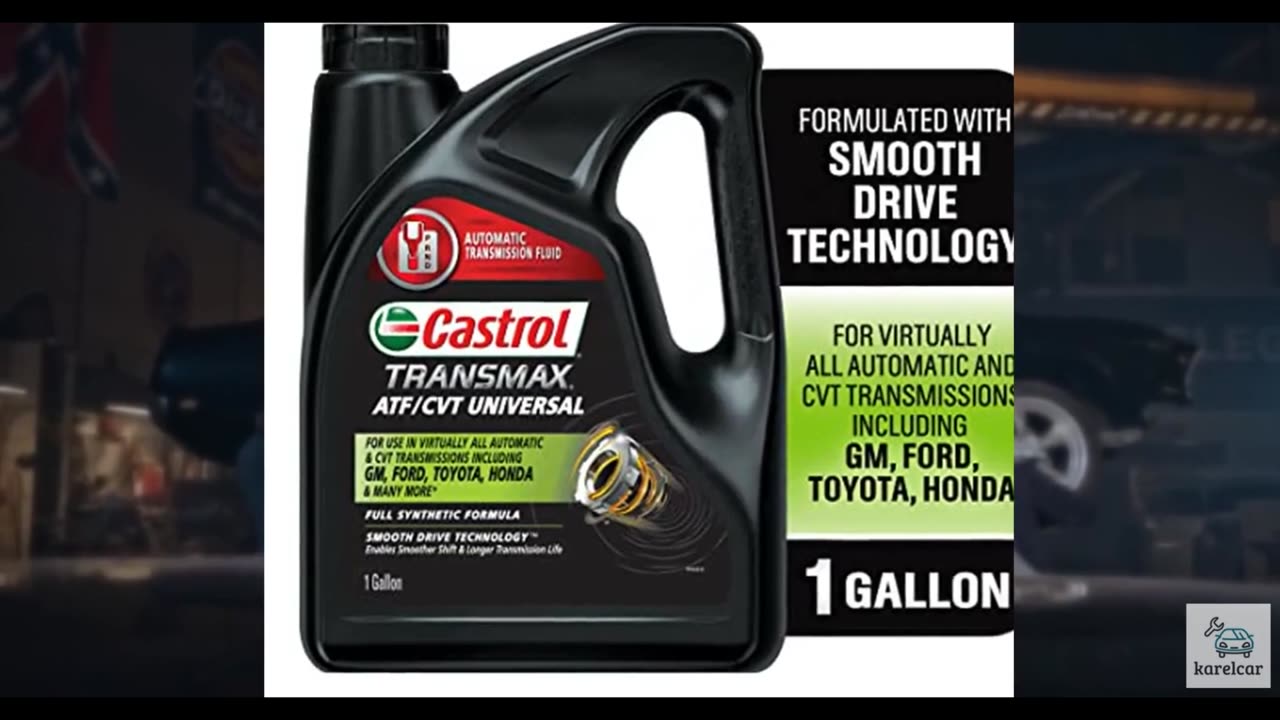Castrol Transmax ATF/CVT Universal Automatic Transmission Fluid, 1 Gallon
