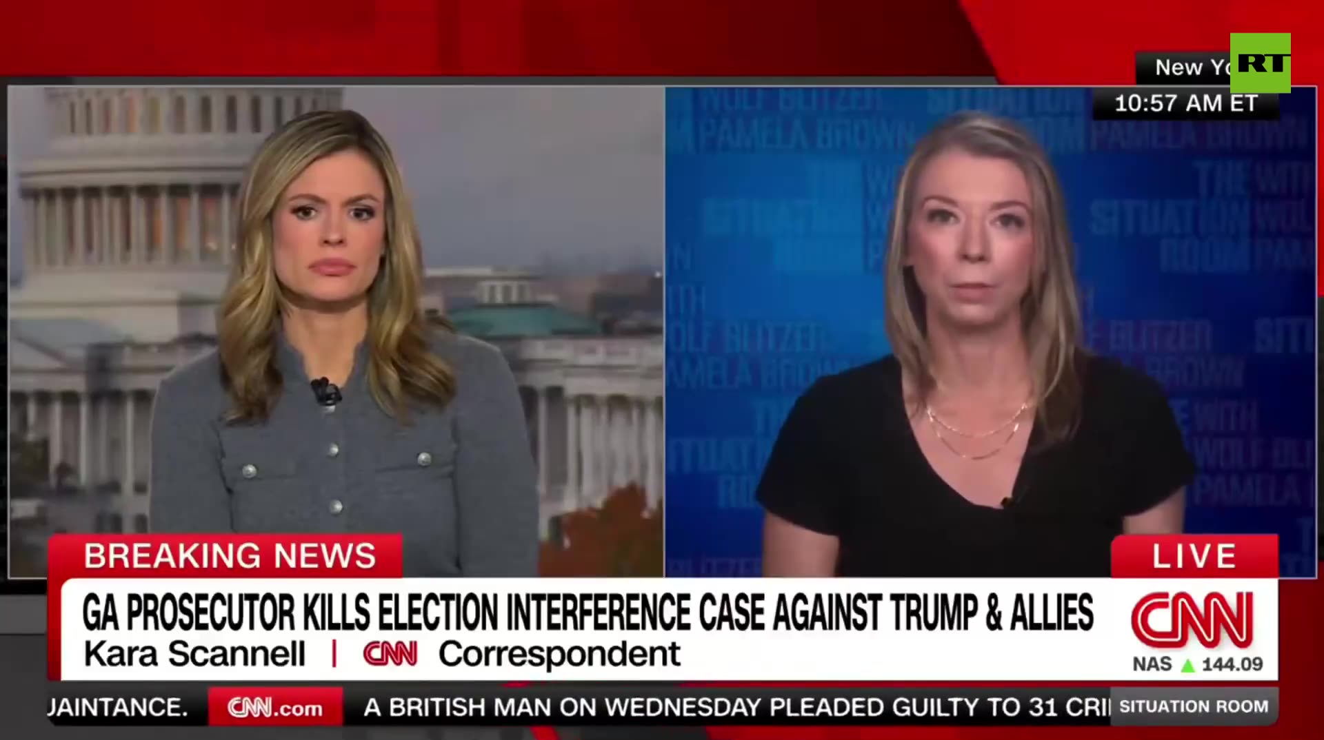 ⚡️ Georgia prosecutor DROPS 2020 election interference case against Trump