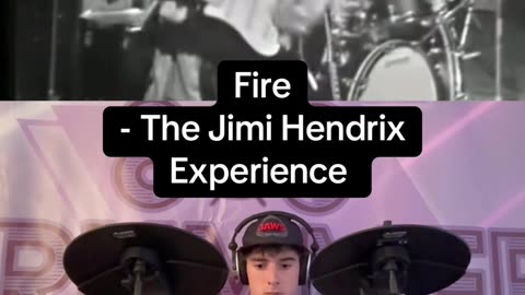 Fire - The Jimi Hendrix Experience Drum Cover