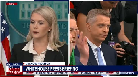 FULL THURSDAY: White House press briefing with Karoline Leavitt