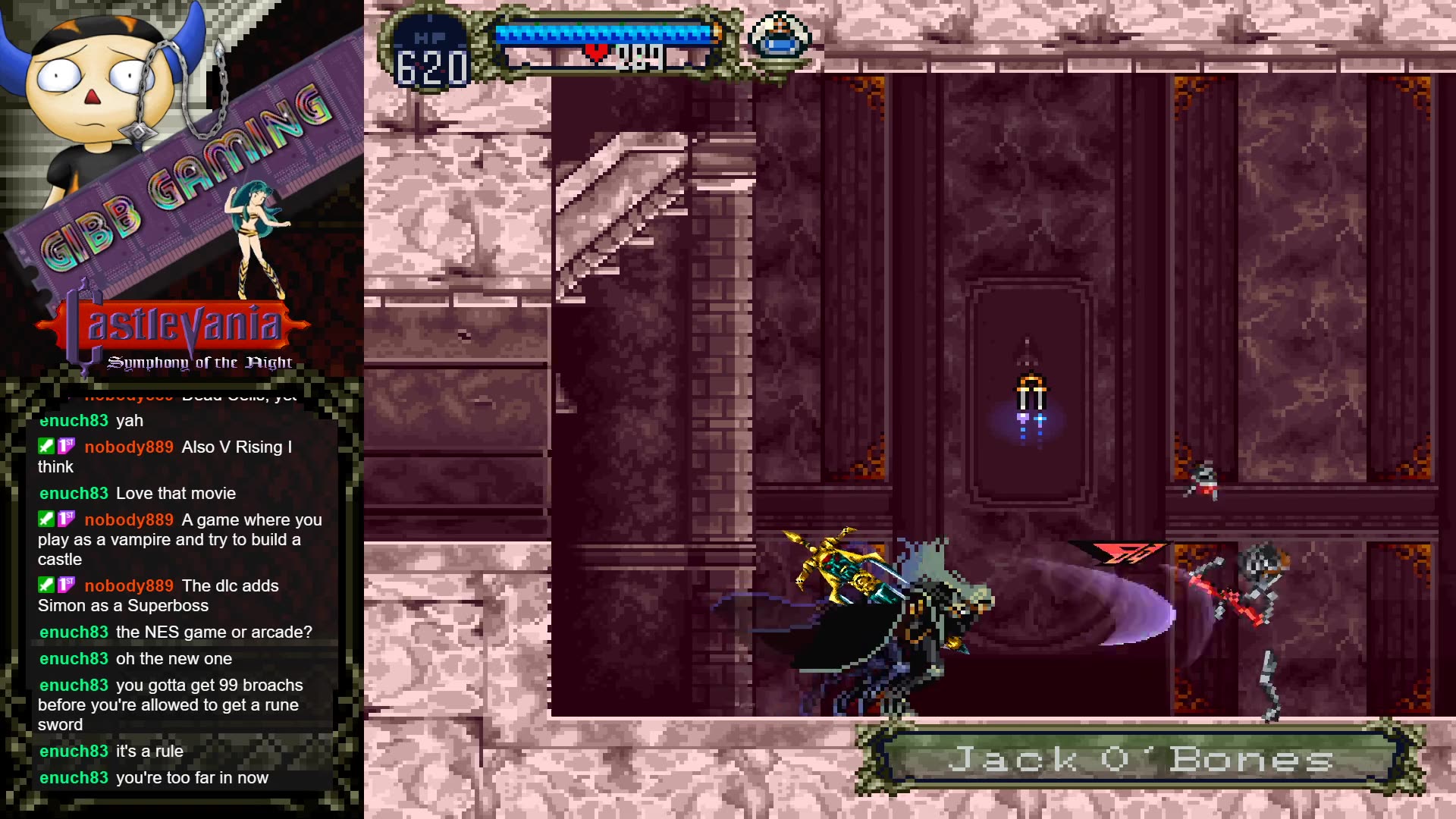 Castlevania Symphony of the Night - Rune Sword