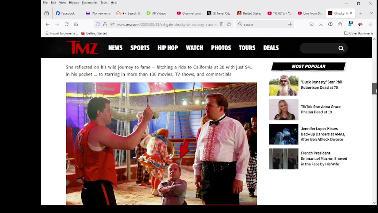 'Chucky' Actor Ed Gale Dead at 61