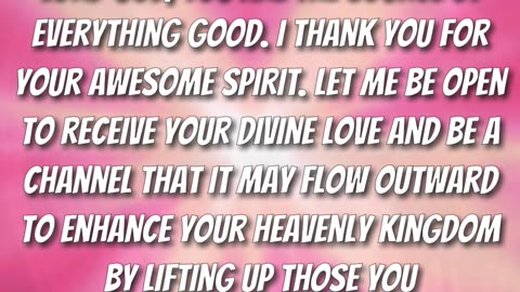 Prayer for Divine Love