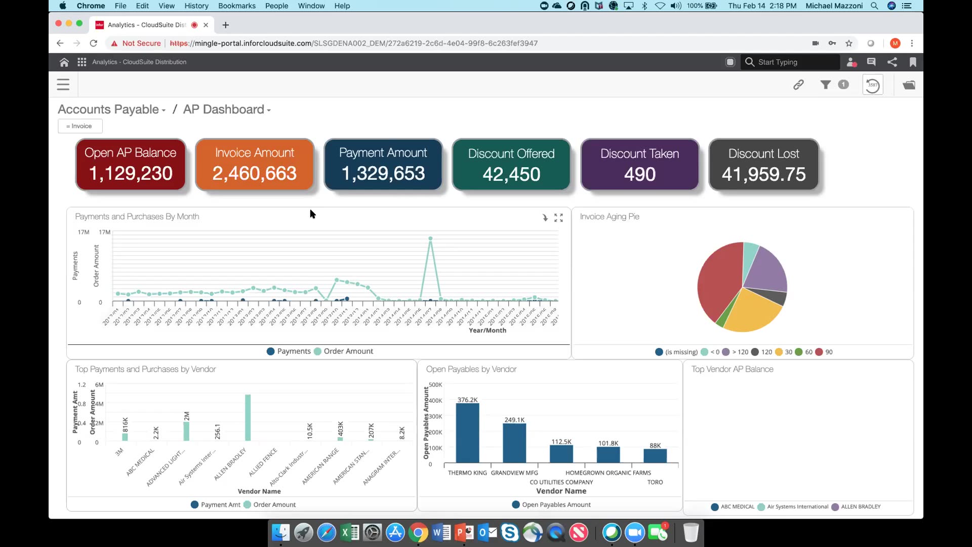 Dr. Justin Goldston Discusses Artificial Intelligence and Machine Learning with Infor c. 2019