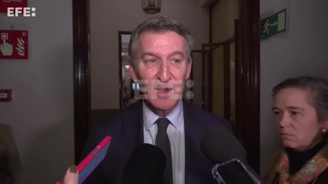 Feijóo dice que no tenía mucho que ver con cosas sobre la DANA