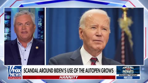BIDEN INK: Scandal Around Joe Biden's Autopen Use Grows, Oversight Chair Weighs In [WATCH]