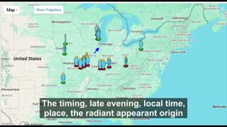 Vivid Fireball, Meteor – Bolide -Meteor Stuns Observers in 8 U.S. States