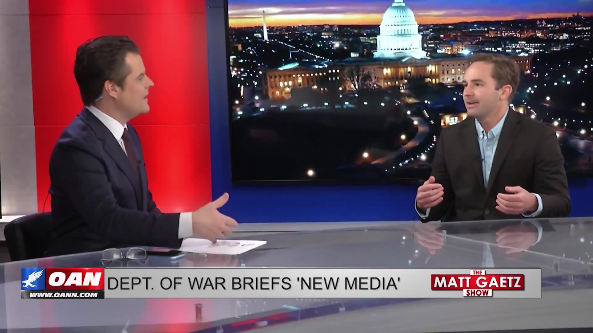 Matt Gaetz & Liam Cosgrove on the revamped Pentagon Press Corps