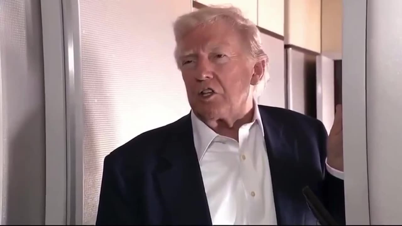President Trump on his conversation with Prime Minister Netanyahu "Be good to Gaza"!