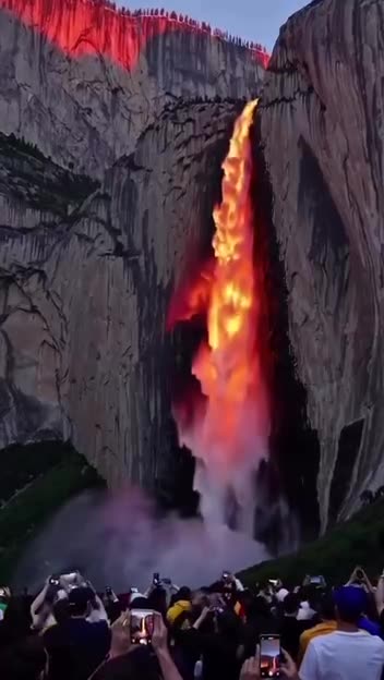 Horsetail Falls, Yosemite, California