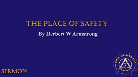 The Place of Safety- L.G.D. 1956