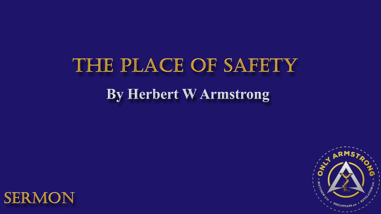 The Place of Safety- L.G.D. 1956