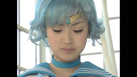Usagi & Mamoru sailor moon live action act 28 sailor Venus helps sailor moon and sailor scouts