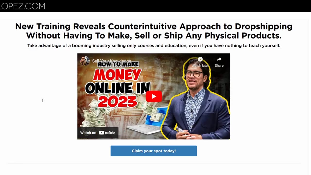 Sell Your Knowledge Review - A Legit Passive Income System By Tai Lopez 2025