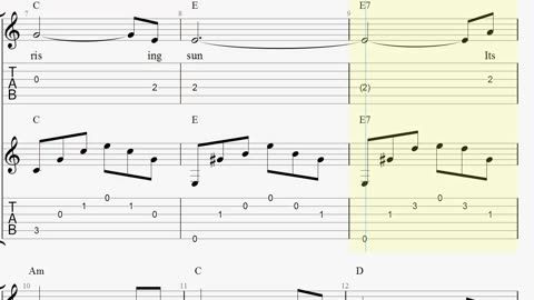 Guitar Tabs for House of New Orleans