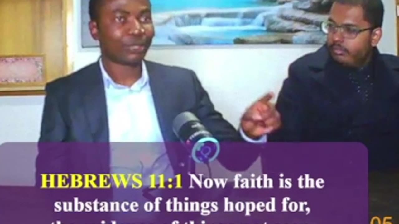Faith is now.