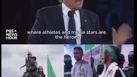 In Palestinian society the heroes are the people who kill Jews.