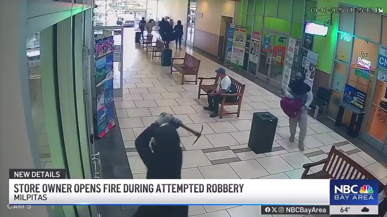 Store owners fights back and wins against negro mob "shoplifters"