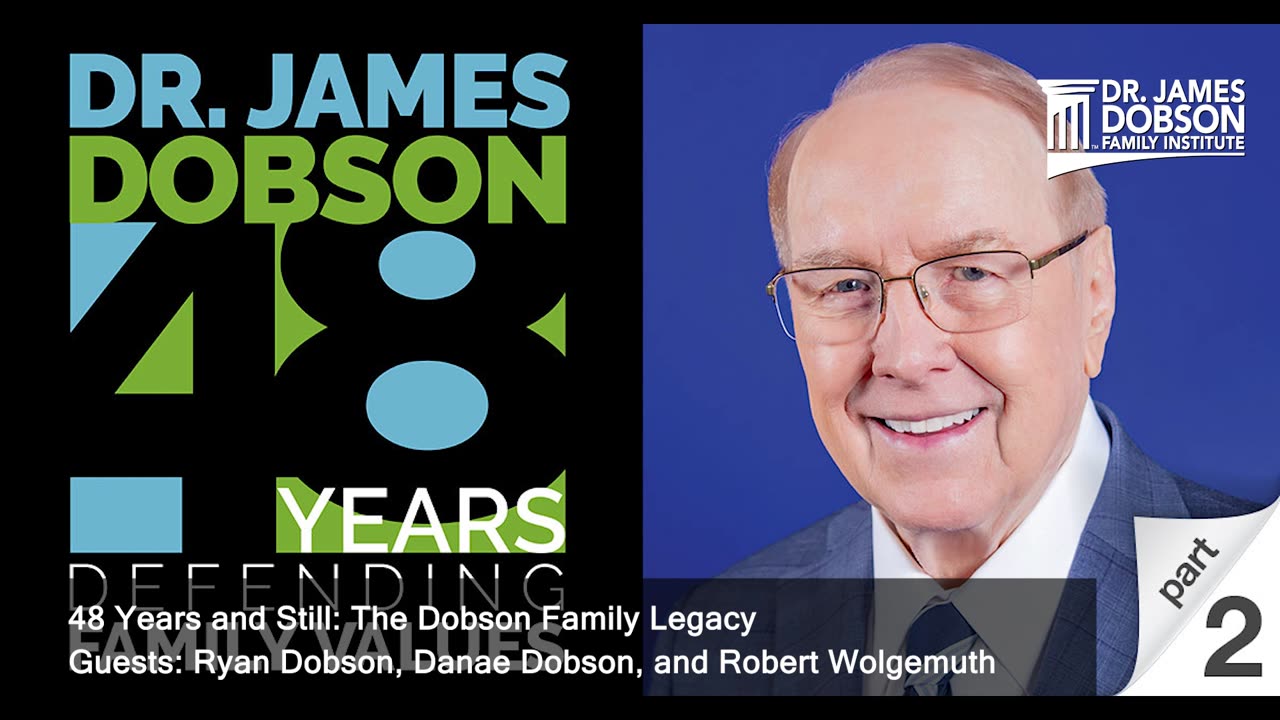 40 Years and Still - Part 2 With Guests Ryan Dobson, Danae Dobson, and Robert Wolgemuth