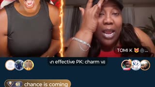 Tomi lined up with Kev Lo and Trina
