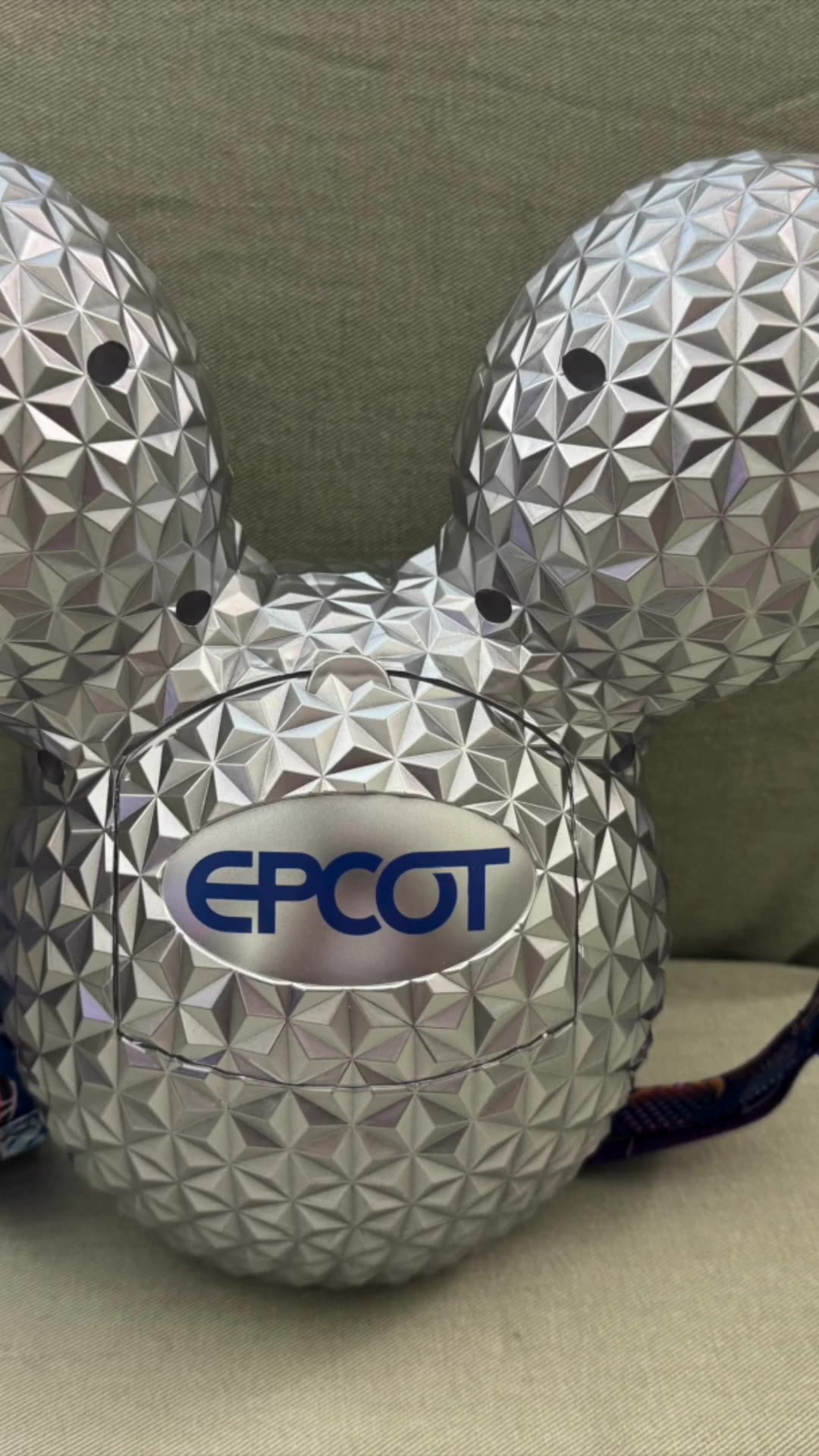 Walt Disney World Epcot Mickey Mouse Spaceship Earth Light Up Popcorn Bucket #shorts