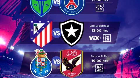 ⚽ Mundial de Clubes - Lunes 23 de junio 2025 ⚽