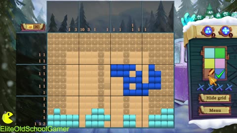 Adventure Mosaics Winter Holiday - Review and Walk-through - Level 35 - September 2025