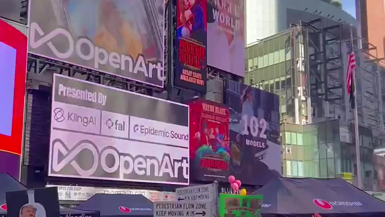 No Kings protests against Trump in New York City.