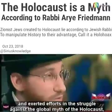 Holocaust is a Myth