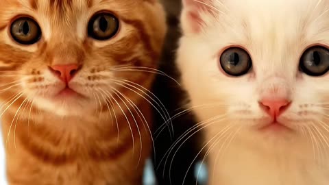 👀 AI Kittens Walk Up to Camera | Too Cute to Handle! 🐾