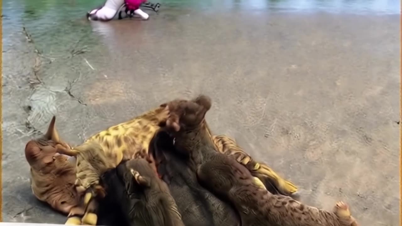 gato amamentando gatinhos